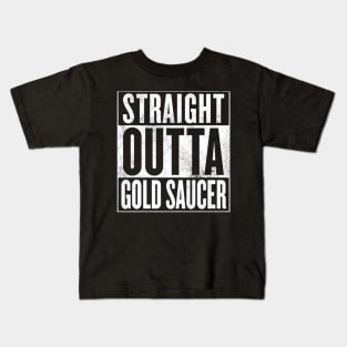 Straight Outta Gold Saucer - Final Fantasy VII Kids T-Shirt